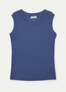 Fred children's vest in pure merino wool