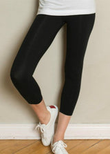 Women's 7/8 Short Leggings in Organic Cotton