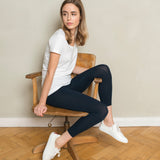 Women's 7/8 Short Leggings in Organic Cotton