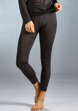 Leggings da donna in seta e cotone biologico