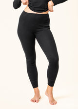 Mutande lunghe leggings da donna 100% cotone biologico