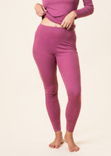 Mutande lunghe leggings da donna 100% cotone biologico