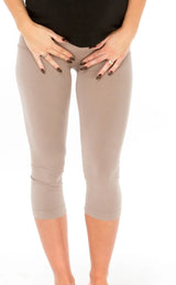 Modal capri leggings for pregnancy