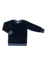 Nicky sweater for children in organic cotton chenille