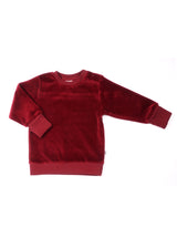 Nicky sweater for children in organic cotton chenille