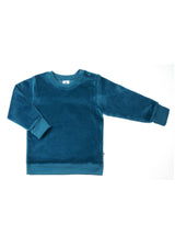 Nicky sweater for children in organic cotton chenille