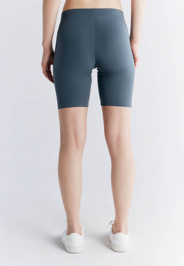 Pantaloncini ciclista da donna in cotone biologico