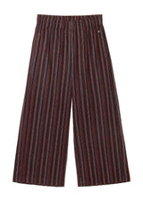 Women's Organic Cotton Striped Culotte Pants