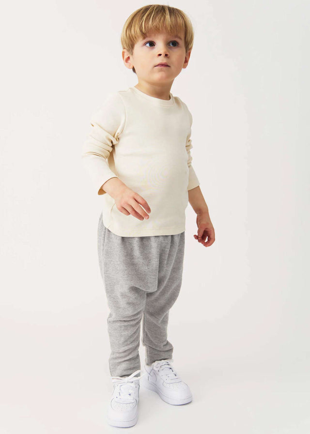 Eddie trousers for babies and children in pure merino wool