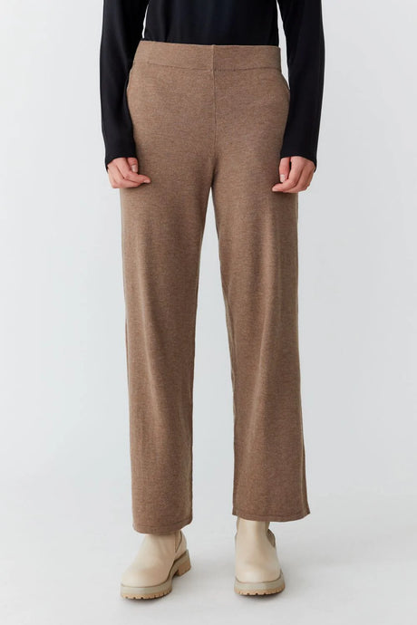 Kim Wide Leg Pants for Women in Cashmere and Bamboo