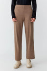 Pantaloni Kim ampi da donna in Cashmere e Bamboo