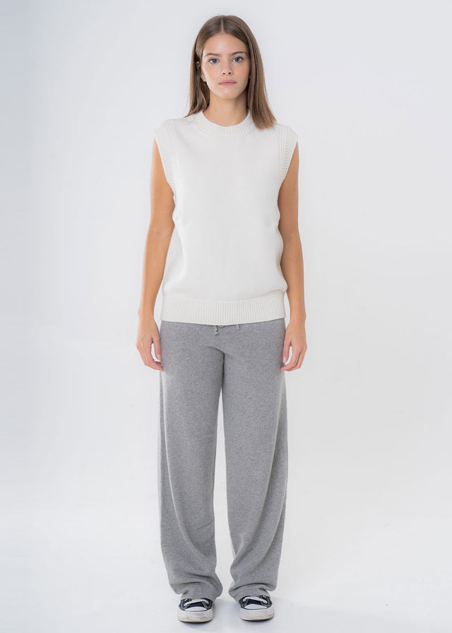 Pantaloni Palazzo da donna in Cashmere riciclato