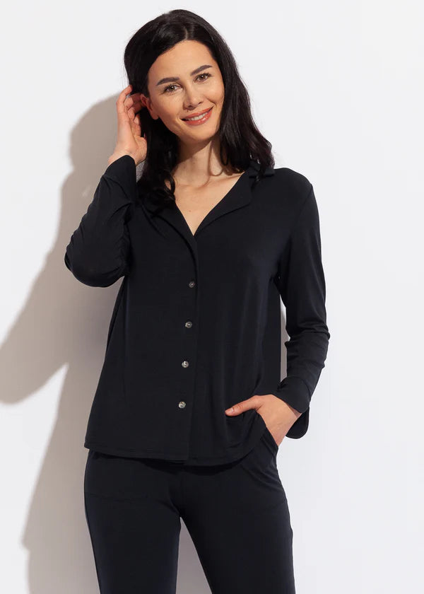 Women's Cozy Button Down Micromodal Pyjamas