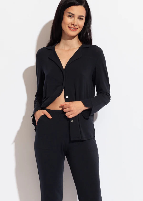 Women's Cozy Button Down Micromodal Pyjamas