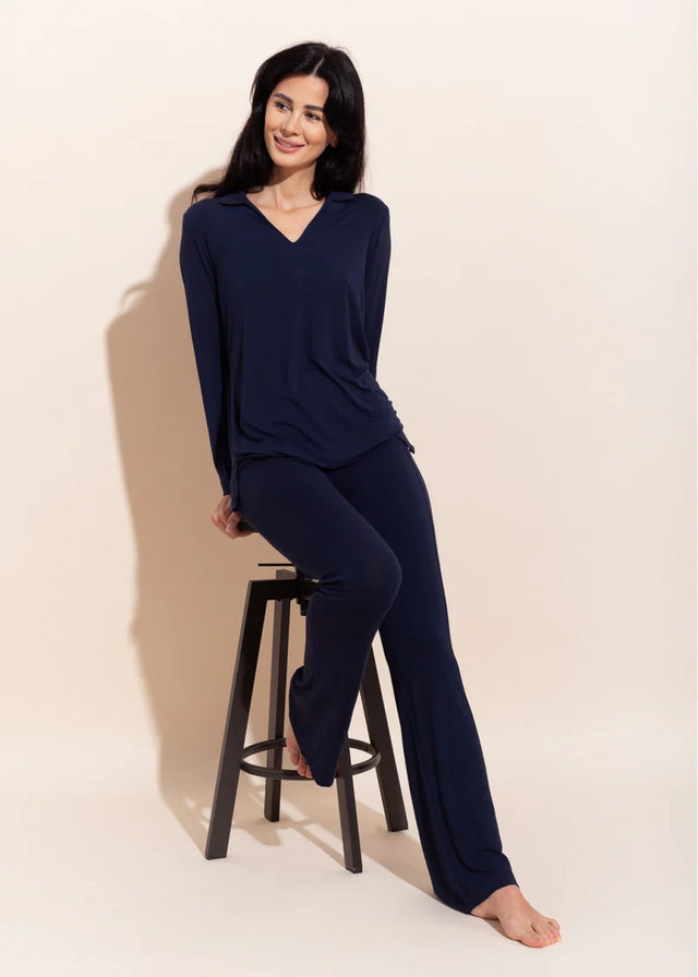 Taylor Women's V-Neck Pyjamas in Micromodal and Cashmere