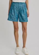 Women's High-Waisted Organic Cotton Shorts