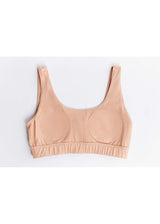 Organic cotton padded bra top