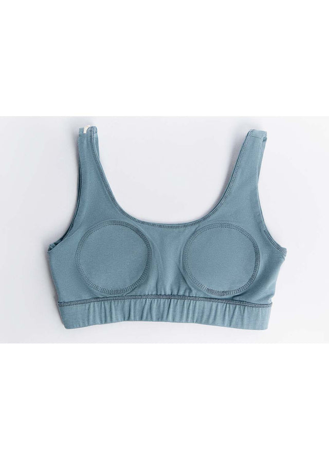 Reggiseno Top imbottito in cotone biologico