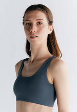 Organic cotton padded bra top