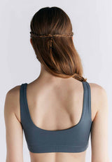 Organic cotton padded bra top