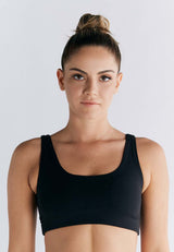 Organic cotton padded bra top