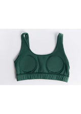 Organic cotton padded bra top