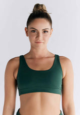 Organic cotton padded bra top