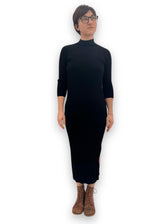 Women's Crewneck Dress in Recycled Cashmere