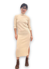 Women's Crewneck Dress in Recycled Cashmere