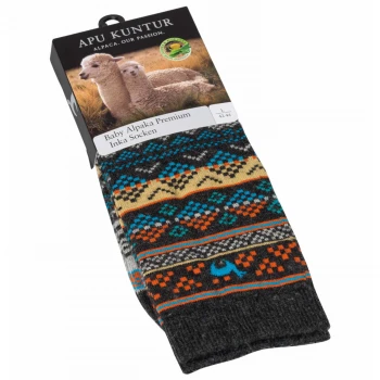 Kids Premium Alpaca Wool Socks from Peru