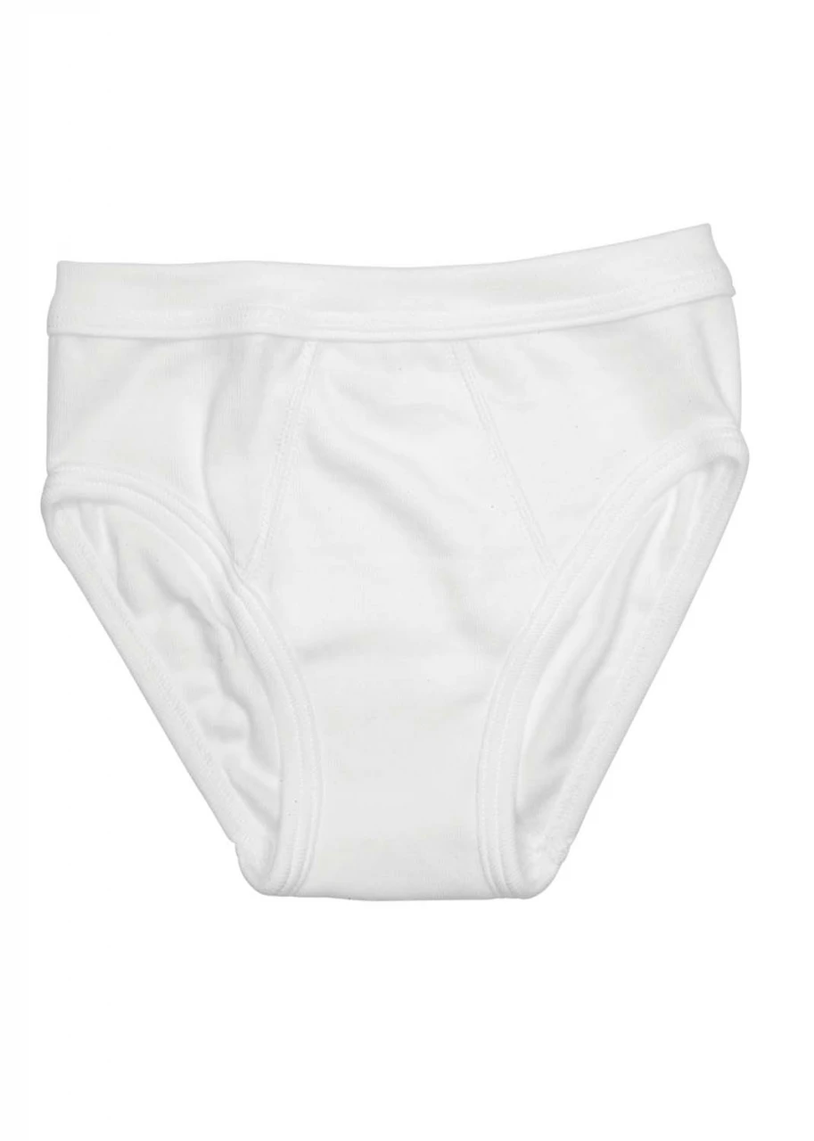 DORIDORI - Boys' Organic Cotton Underwear White Undershirts set - Kmall24