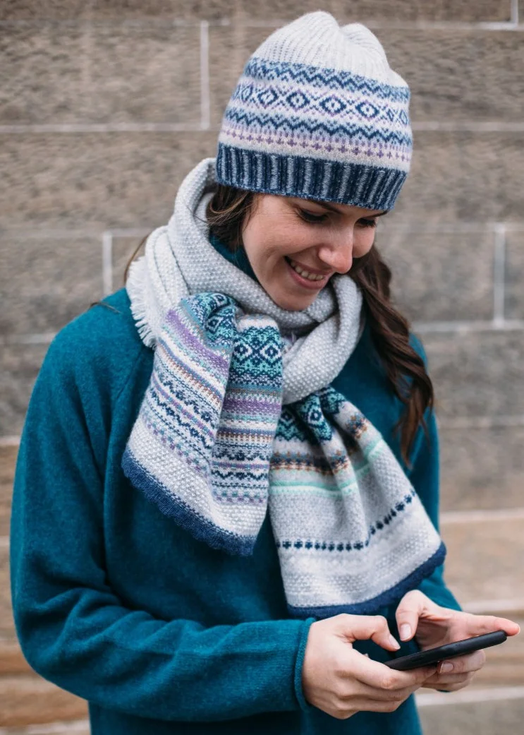 guanti motivo scozzese pura lana vendita online