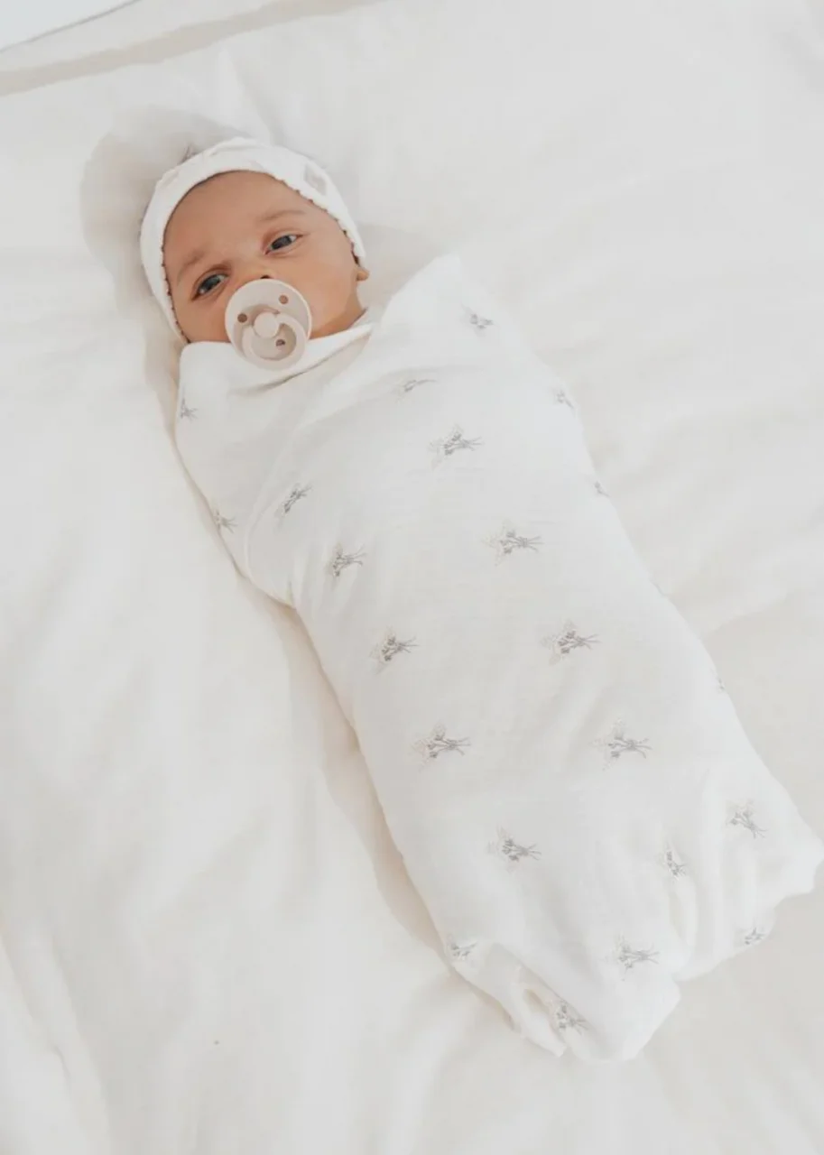 Baby Swaddle Coperta Involucro Neonato e Neonato, 0-3 mesi, 100% Cotone  Organico Traspirante, Set 3 : : Prima infanzia